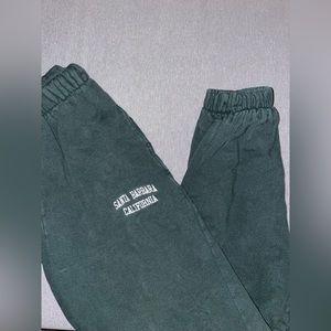 Brandy Melville Green Sweats